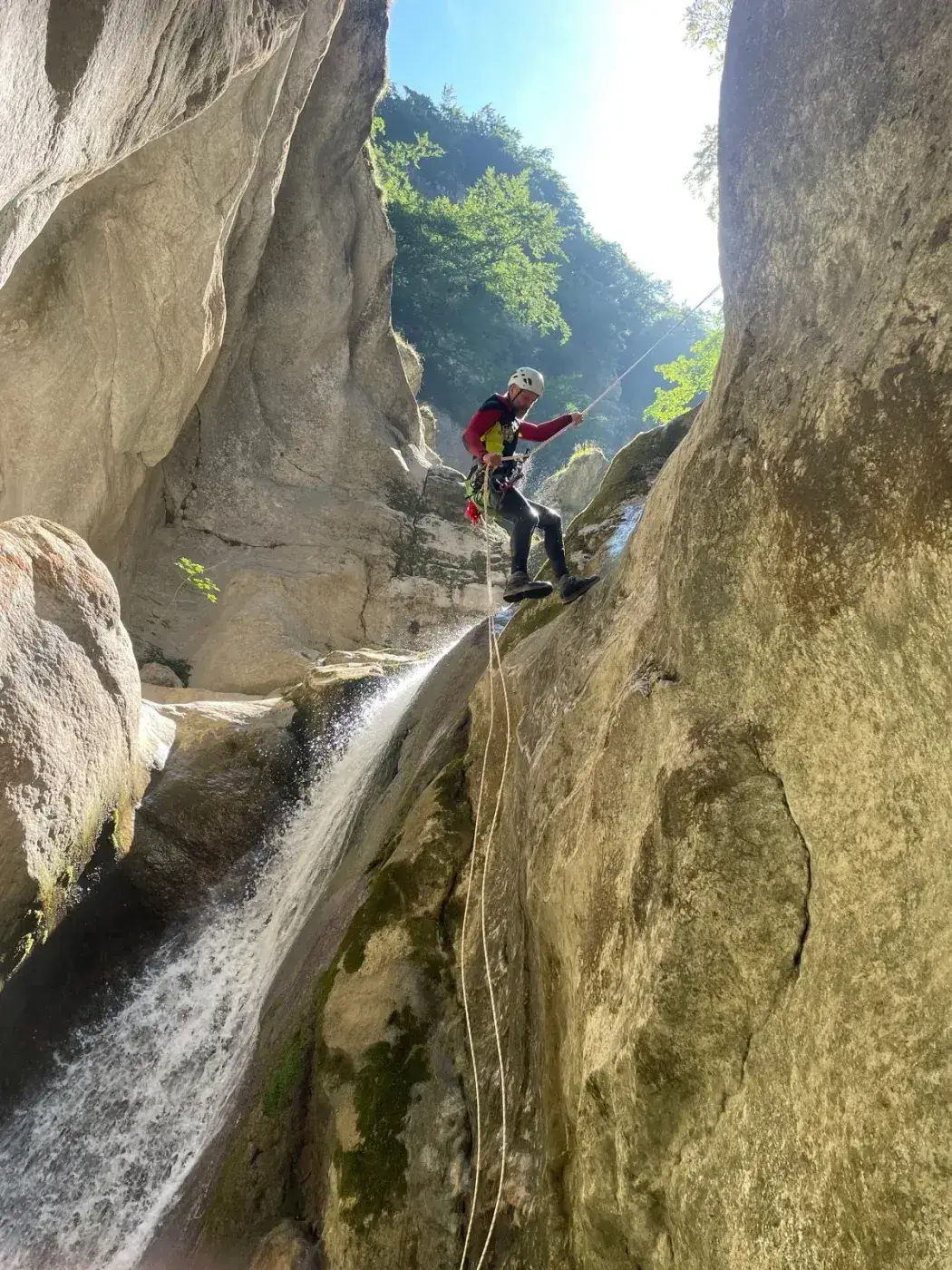 Canyoning team-building outdoor