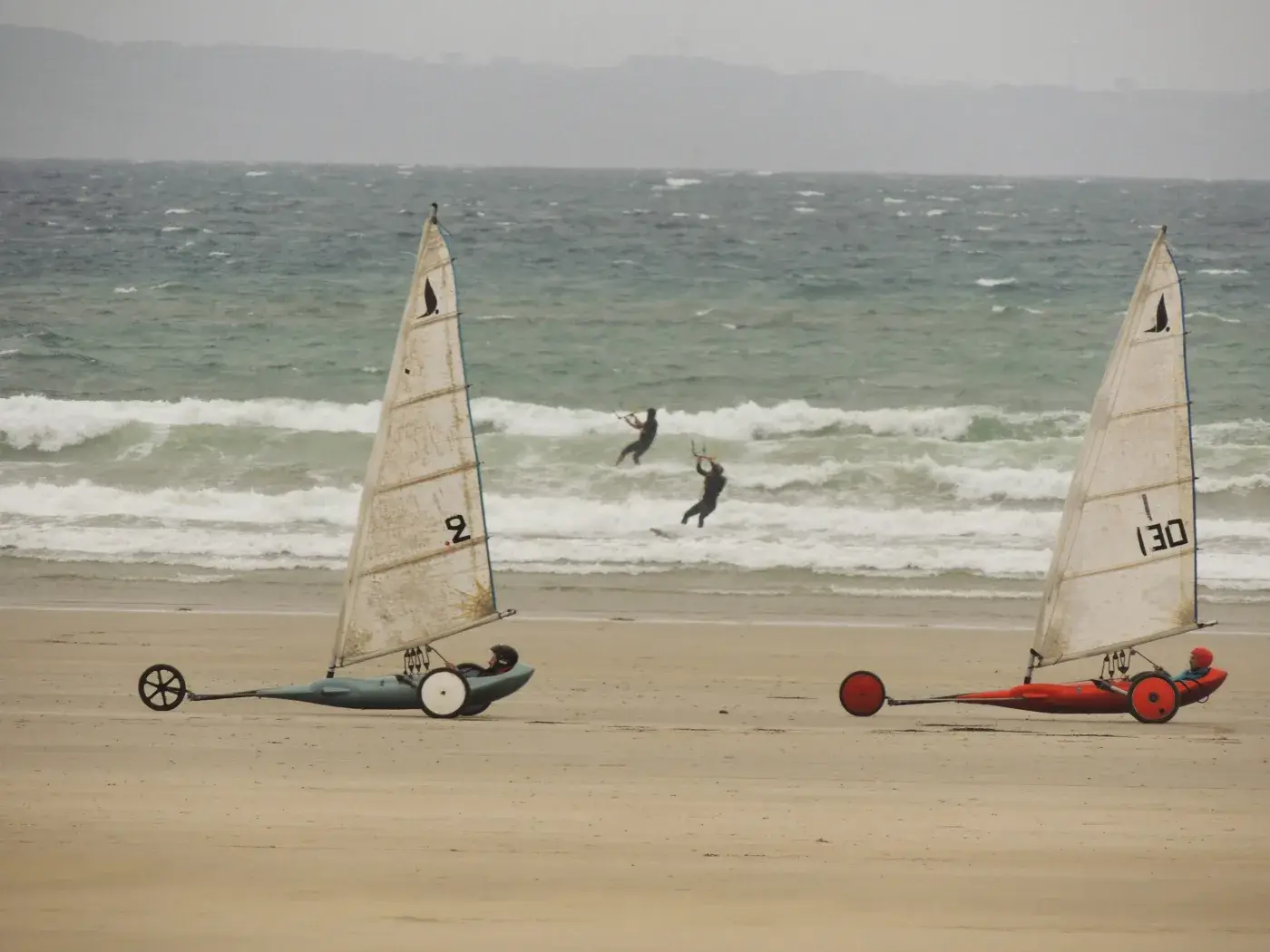Char à Voile à St Malo — photo 2