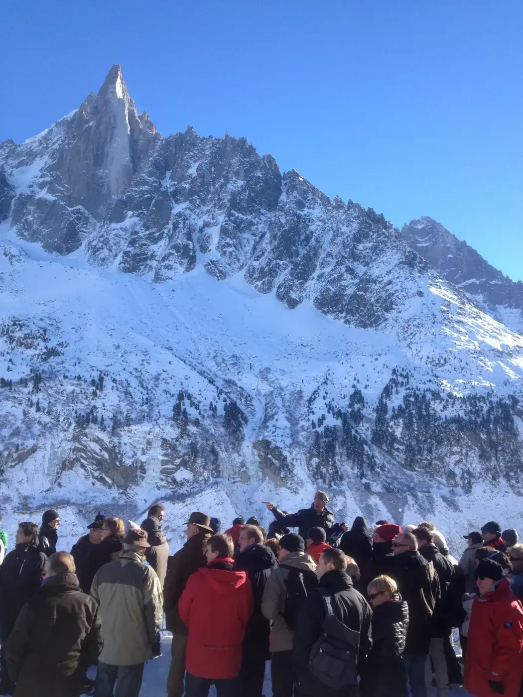 Conférence sur la Mer de Glace
