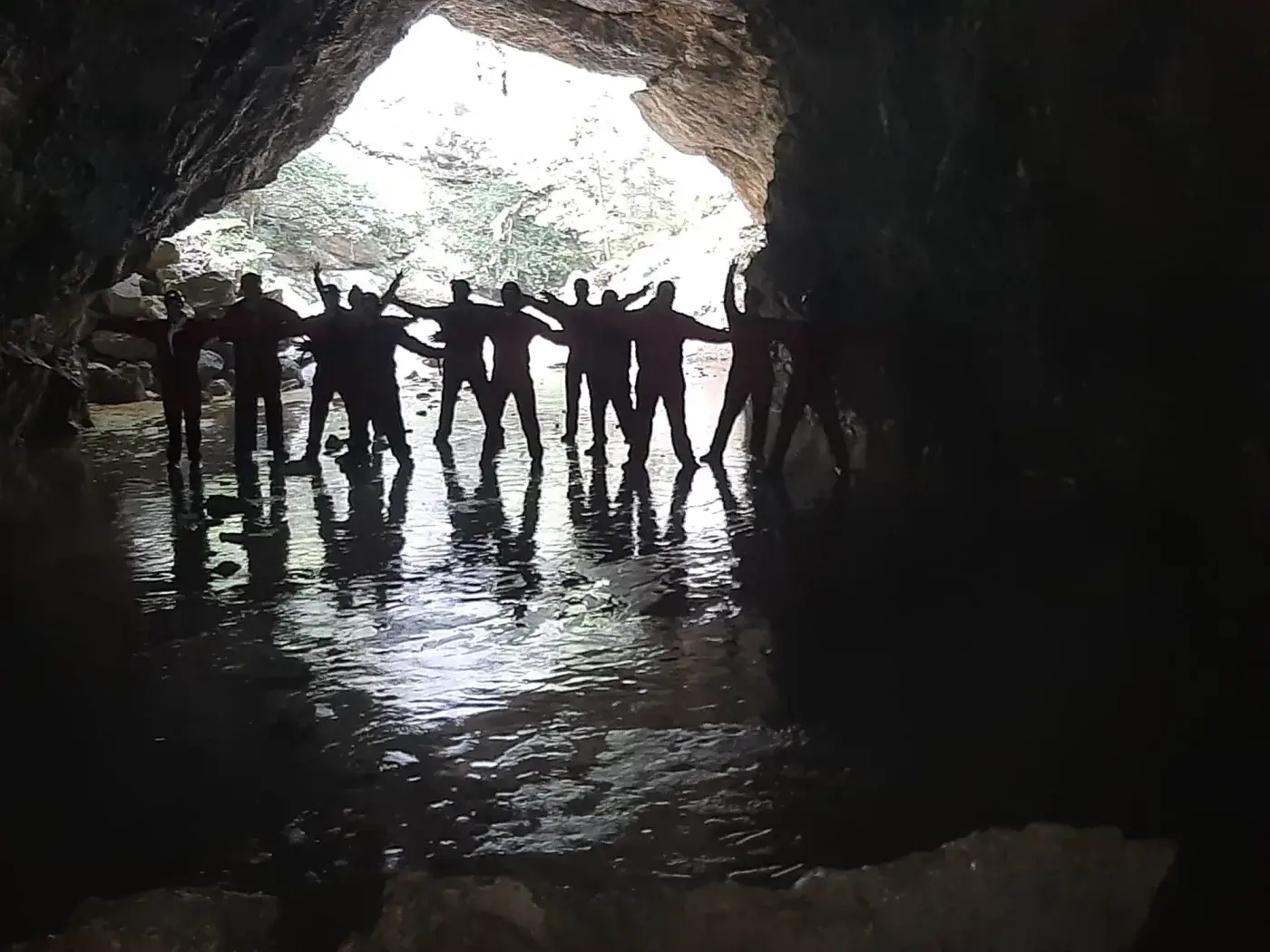 Spéléologie team-building aventure